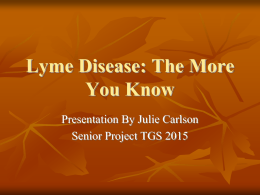 File - Lyme disease