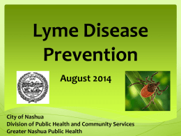 What is Lyme Disease? - UNofficial website serving Mason, NH