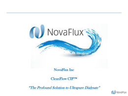 CleanFlow CIP Presentationx