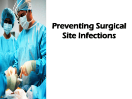 Infection Control-SSI OR Presentation