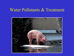 Water Pollution and Treatment - Liberty Union High School District