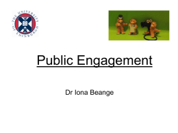 Public Engagement - Innovative Learning Week