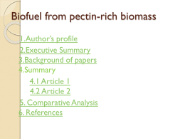 11-32082998 Biofuel from Pectin Biomassx