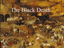 Decline of Medieval Europe: The Black Plague