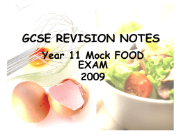 GCSE_REVISION_Year 10 -summerexam-2010