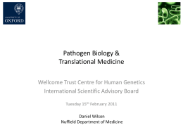 dannyv2x - Wellcome Trust Centre for Human Genetics