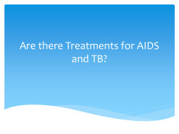 Can HIV and TB be treated?