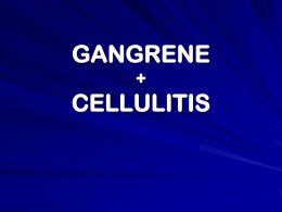 gangrene + cellulitis - faculty at Chemeketa
