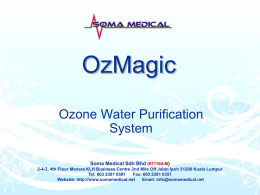 Ozmazic ( Idea for water sterilization ) - Plestia
