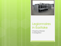 Legionnaires in Eastlake - Lake County Safety Council