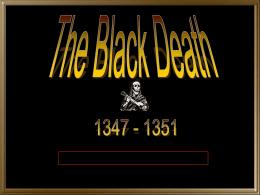 Where did the Black Death come from?