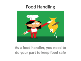 Food Handling