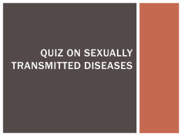 1. 性傳染病可分為哪兩類別?
