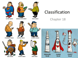 Classification