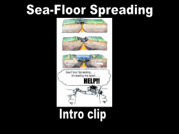 A) What is the process of sea-floor spreading?