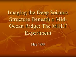 Imaging the Deep Seismic Structure Beneath a Mid