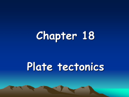 Chapter2 PlateTectonics