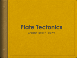 Plate Tectonics - cloudfront.net