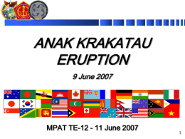 006-11JUN-MPAT TE-12 Krakatau Eruption Brief