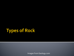 Types of Rocks ppt.