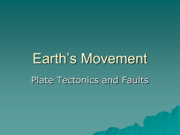 Earth`s Movement - Book Units Teacher