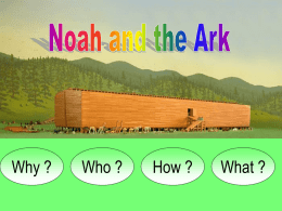 Noah and the Ark - Evans Church of Christ