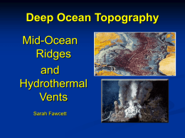 Deep Ocean Topography