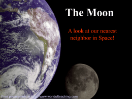 Our Moon PPT - I Love Science
