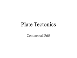 Plate Tectonics - City University of New York