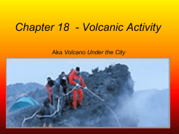 Volcano Under the City