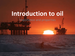 Introduction to oil - Encyclopedia of Earth