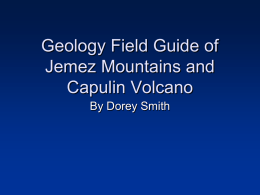 Geology Field Guide of Jemez Caldera and Capulin Volcano