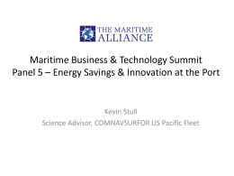 Maritime Business & Technology Summit Panel 5 – Energy