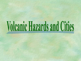 PowerPoint Presentation - Bringing Volcanology into the City