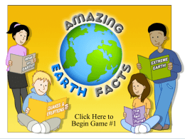 Amazing Earth Facts - Education World, Inc.