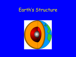 Earth's Structure - Kentucky Department of Education