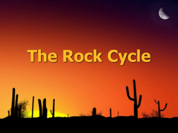 The Rock Cycle - I Love Science