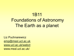 1B11 Foundations of Astronomy Star names and magnitudes