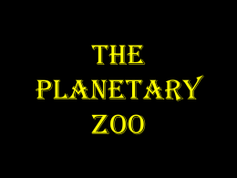 The Planetary Zoo