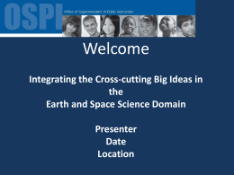 Earth and Space and Systems PPT