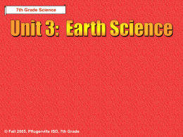 7th Grade Science