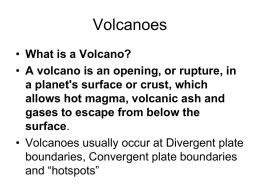Different Kinds of Volcanoes