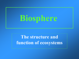 Biosphere - Euroakadeemia