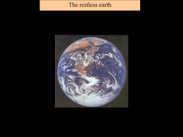 C1b 6.2 The restless earth