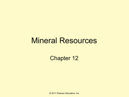 Processing—Mineral Resources