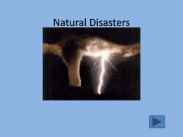 Natural Disasters - Doral Academy Preparatory