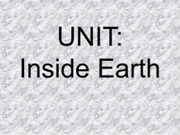 Inside Earth