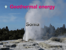 Geothermal Sonia