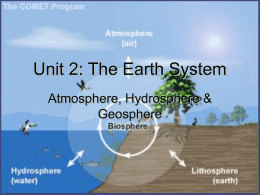 Earth System PP slides