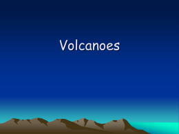 Volcanoes - Sonoma Valley High School